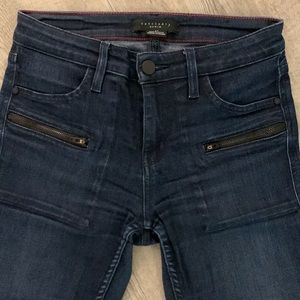 Sanctuary Denim Mid Rise Dark Skinny Jeans 27